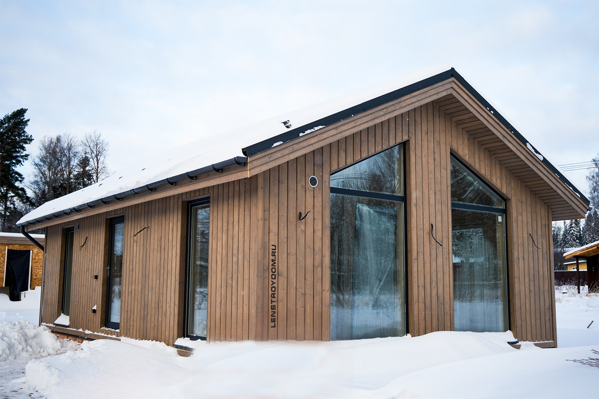 Проект каркасного дома Scandi S