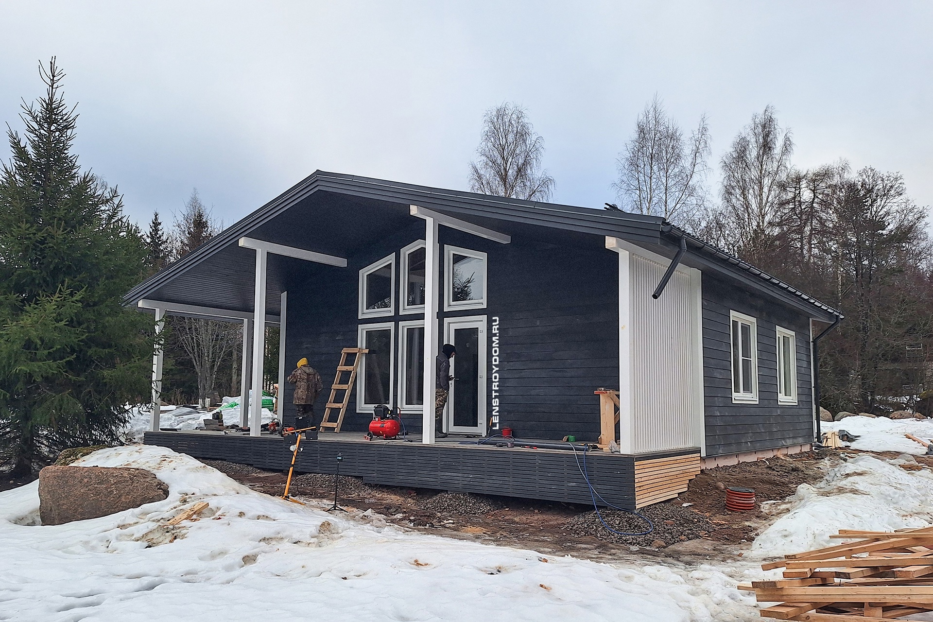 каркасные дома 10х6 м под ключ